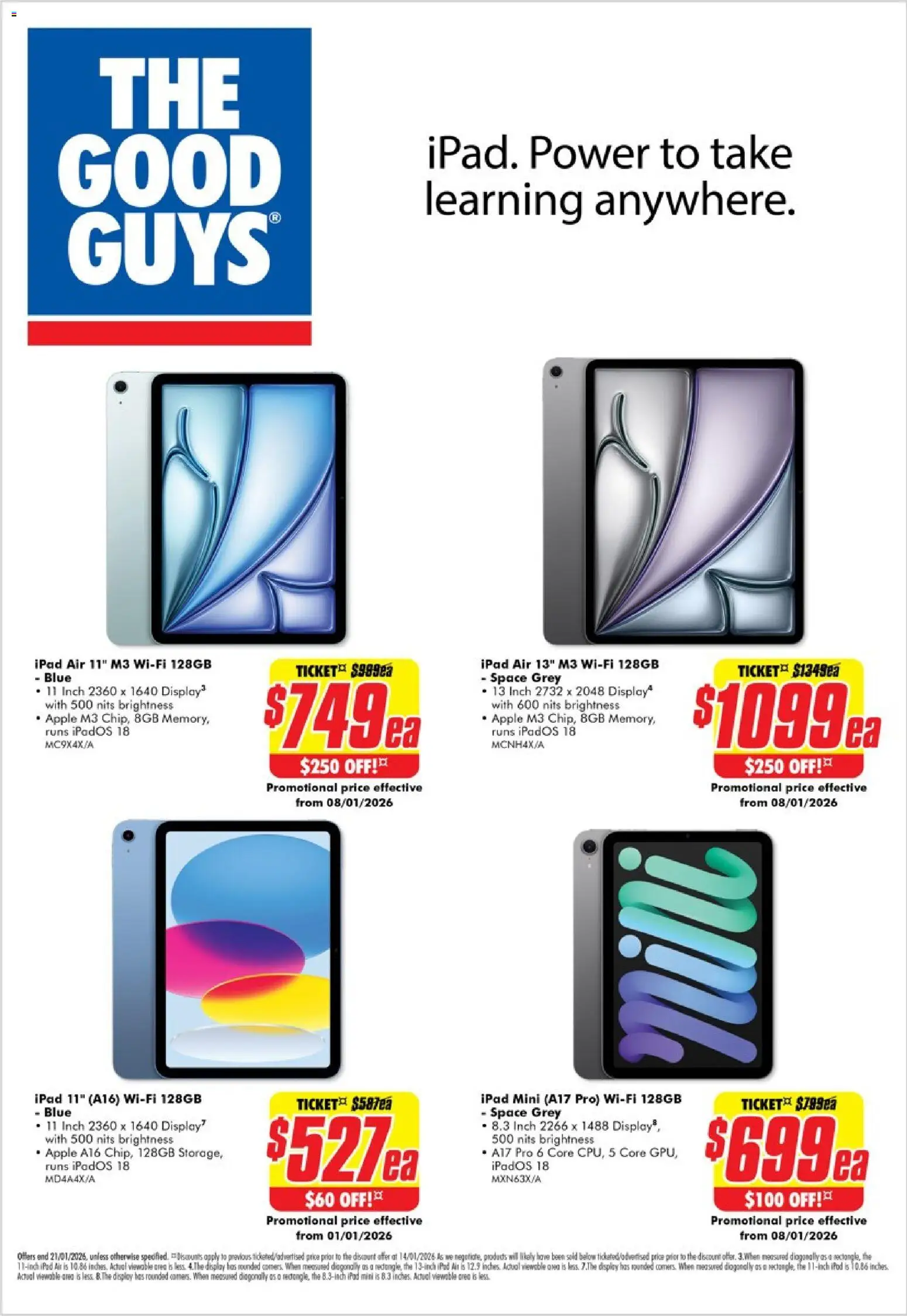 The Good Guys catalogue - valid from 14.01.2026 | Page: 2 | Products: Ipod