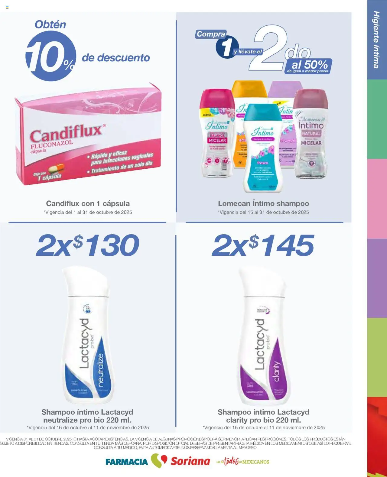 Nuevas ofertas de Soriana válidas en toda la República Mexicana desde el 01.10.2025. ¡Encuentra las mejores ofertas en Soriana - Folleto Soriana Súper Nacional! | Página: 9