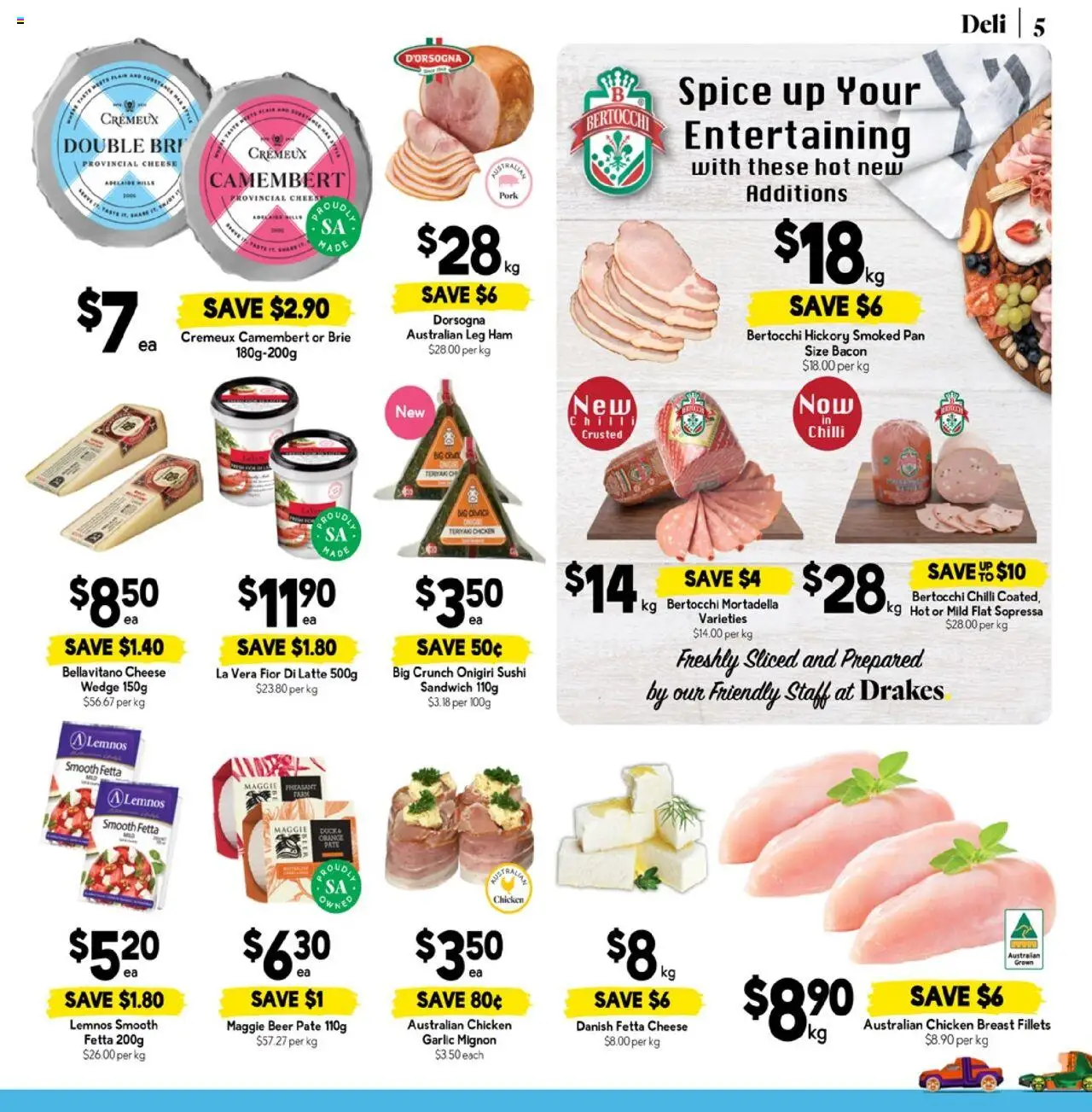 Drakes catalogue - valid from 15.10.2025 | Page: 5 | Products: Bacon, Ham, Pork, Garlic