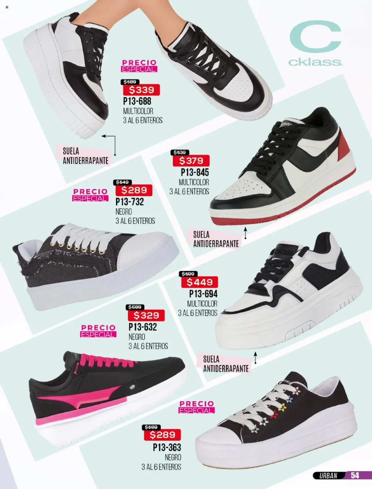 Nuevas ofertas de Cklass válidas en toda la República Mexicana desde el 23.06.2025. ¡Encuentra las mejores ofertas en Cklass catálogo Rebajas Sobre Calzado! | Página: 55