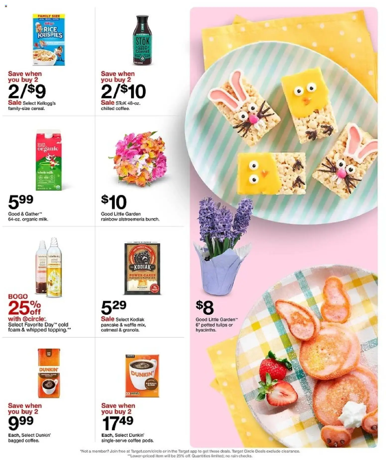 Target Weekly Ad - valid from 22.03.2026 | Page: 15 | Products: Milk, Coffee, Rice