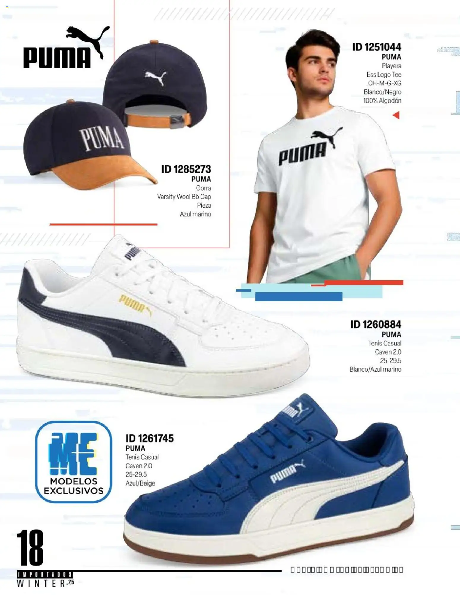 Nuevas ofertas de Price Shoes válidas en toda la República Mexicana desde el 11.11.2025. ¡Encuentra las mejores ofertas en Price Shoes catálogo Importados Winter 2025  ! | Página: 18 | Productos: Tenis, Gorra, Algodón, Playera