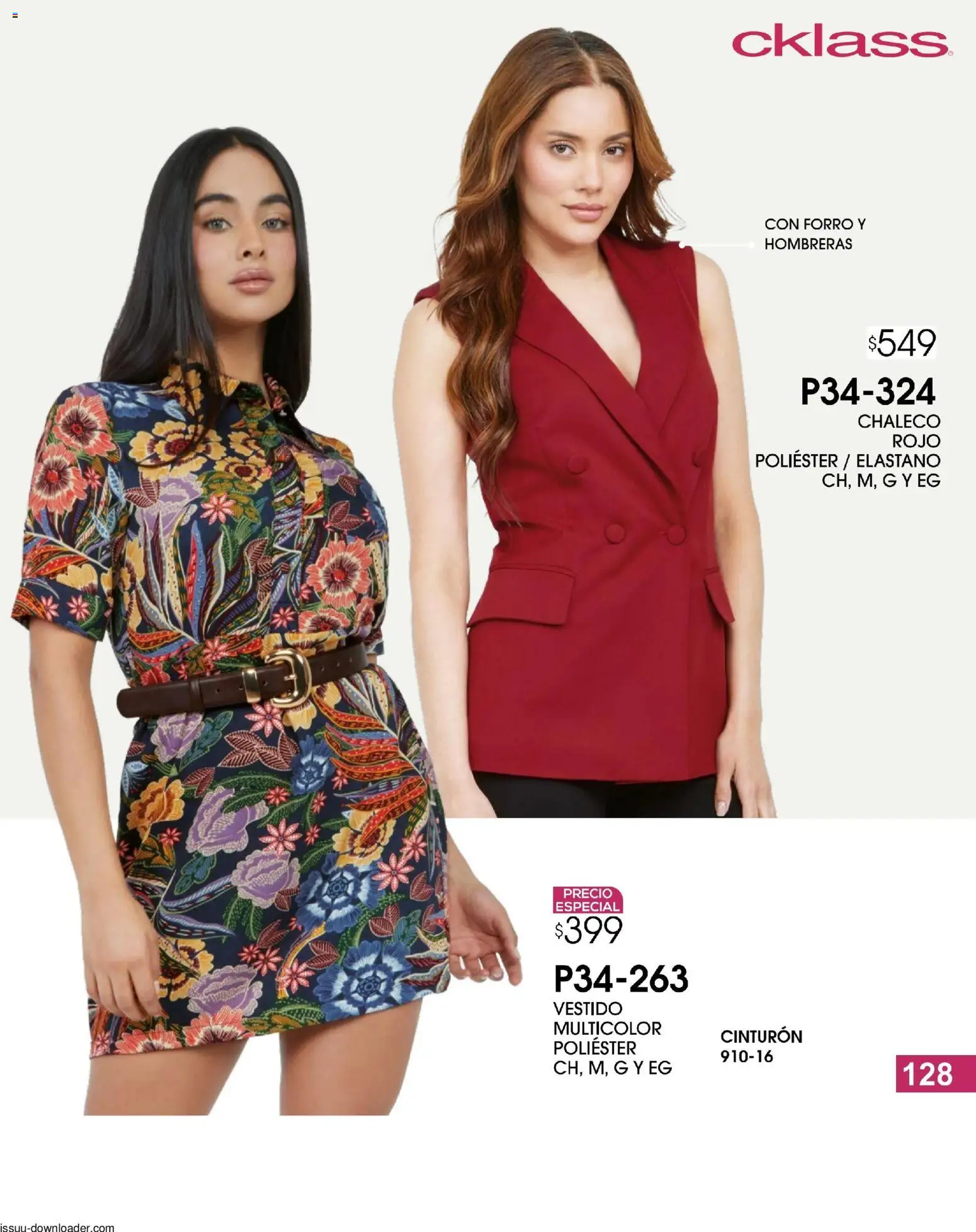 Nuevas ofertas de Cklass válidas en toda la República Mexicana desde el 06.02.2026. ¡Encuentra las mejores ofertas en Cklass catálogo Especial Fashionline! | Página: 129