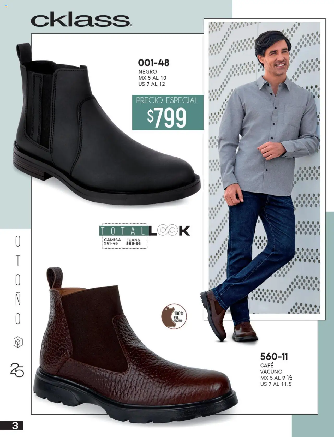 Nuevas ofertas de Cklass válidas en toda la República Mexicana desde el 14.07.2025. ¡Encuentra las mejores ofertas en Cklass catálogo Ropa Caballero! | Página: 107 | Productos: Camisa, Café