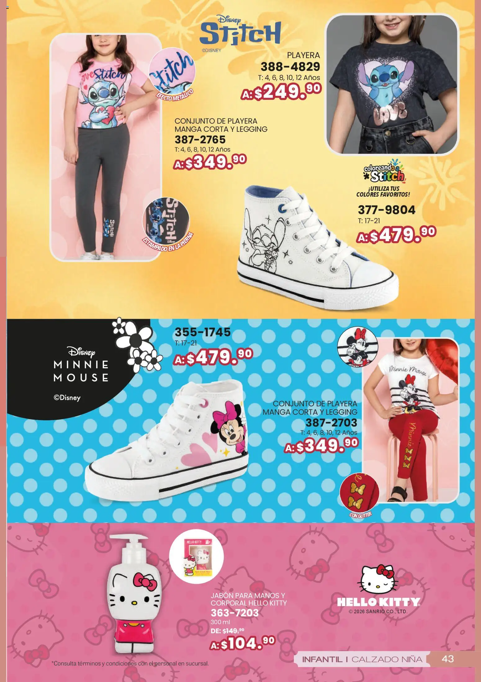 Nuevas ofertas de Andrea válidas en toda la República Mexicana desde el 25.01.2026. ¡Encuentra las mejores ofertas en Andrea catálogo San Vatentín! | Página: 43 | Productos: Glitter, Playera, Conjunto, Jabón