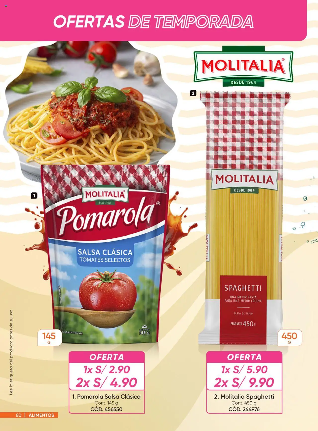 Catálogo Azzorti válido desde 29.09.2025 | Página: 80 | Productos: Pasta, Salsa de tomate, Cocina, Peso