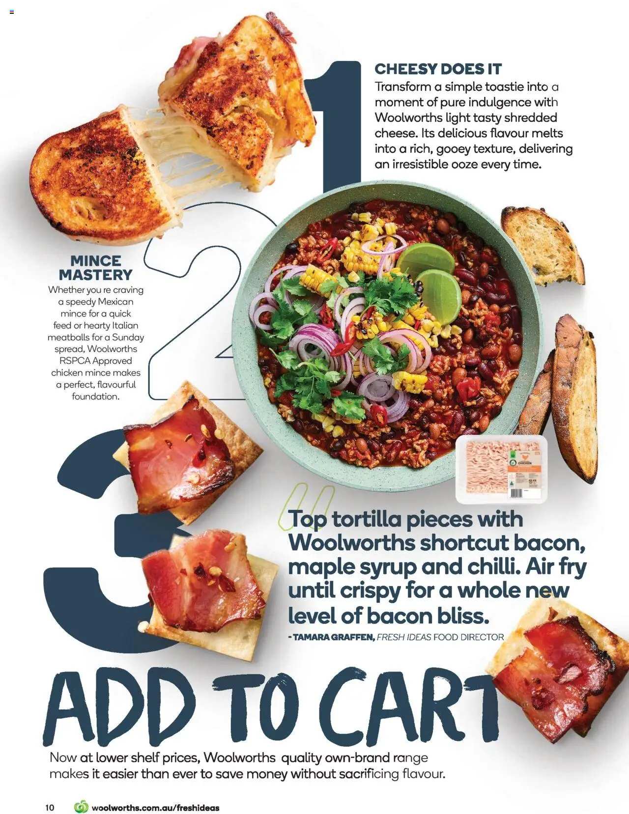 Woolworths catalogue - valid from 01.07.2025 | Page: 10 | Products: Bacon, Light, Chicken, Cart