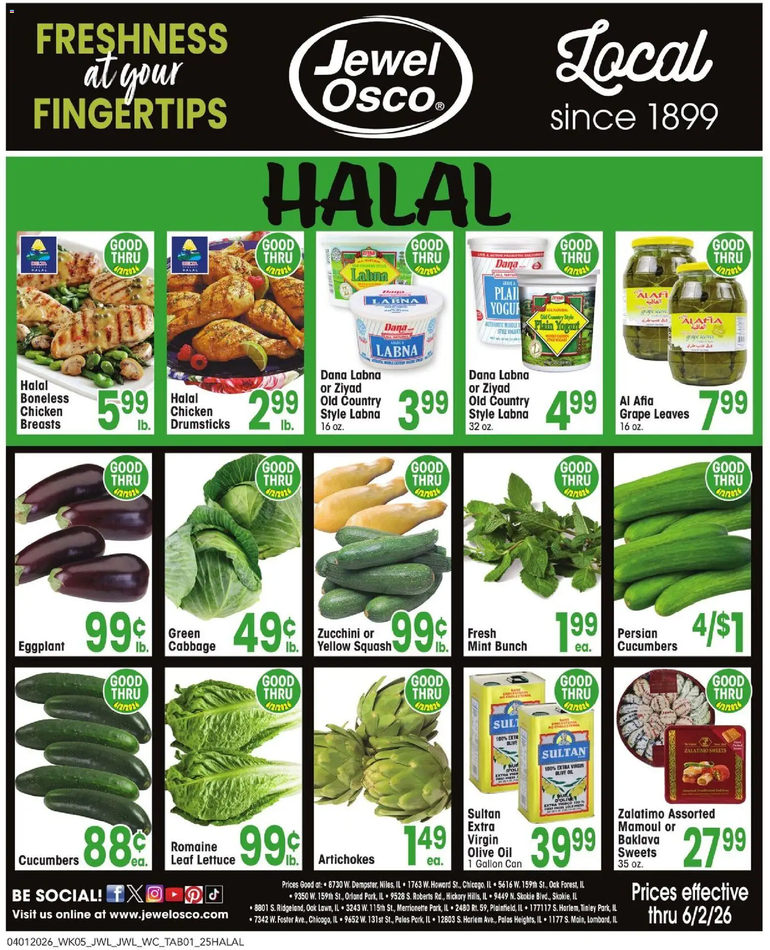 Jewel Osco Specialty Publication - valid from 01.04.2026 | Page: 1