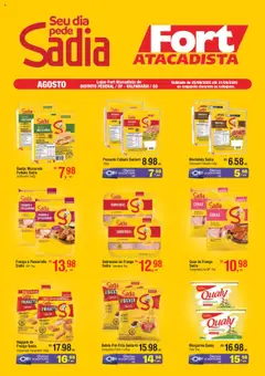 Fort Atacadista - Ofertas BRF - Pré-Visualização do folheto da loja Fort Atacadista, válido de 25.08.2025