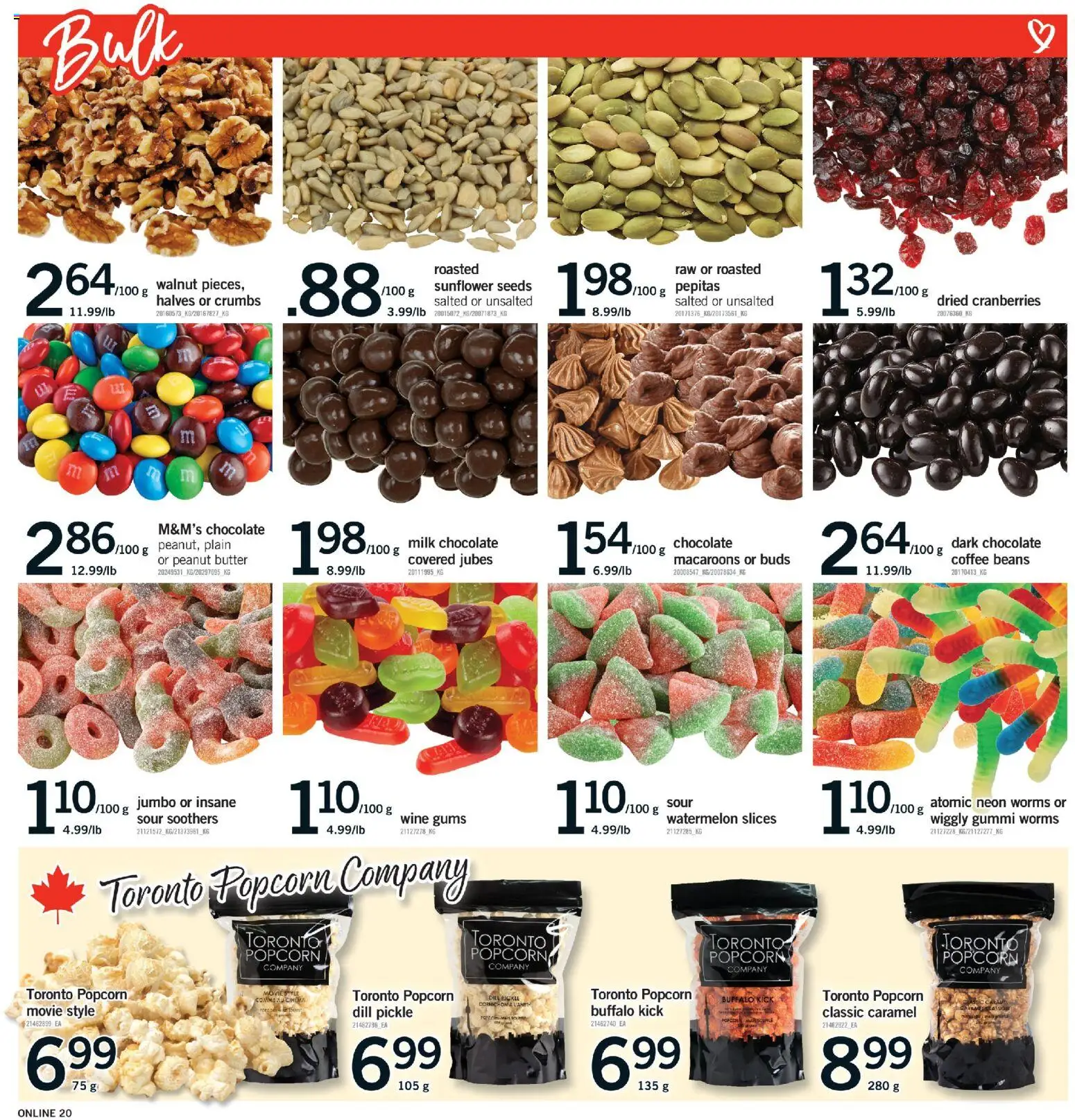 Fortinos flyer valid from 09.04.2026 | Page: 20 | Products: Milk, Butter, Coffee, Chocolate