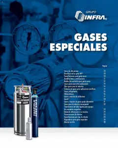 Vista previa de Infra catálogo Gases especiales, nuevo folleto de la tienda, válido en México a partir del 07.01.2025