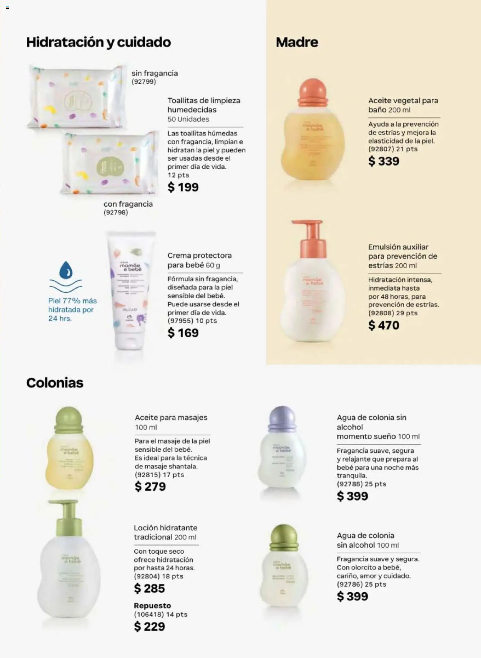 Nuevas ofertas de Natura válidas en toda la República Mexicana desde el 08.05.2026. ¡Encuentra las mejores ofertas en Natura campaña 8 2026! | Página: 157 | Productos: Agua, Aceite, Loción, Fragancia