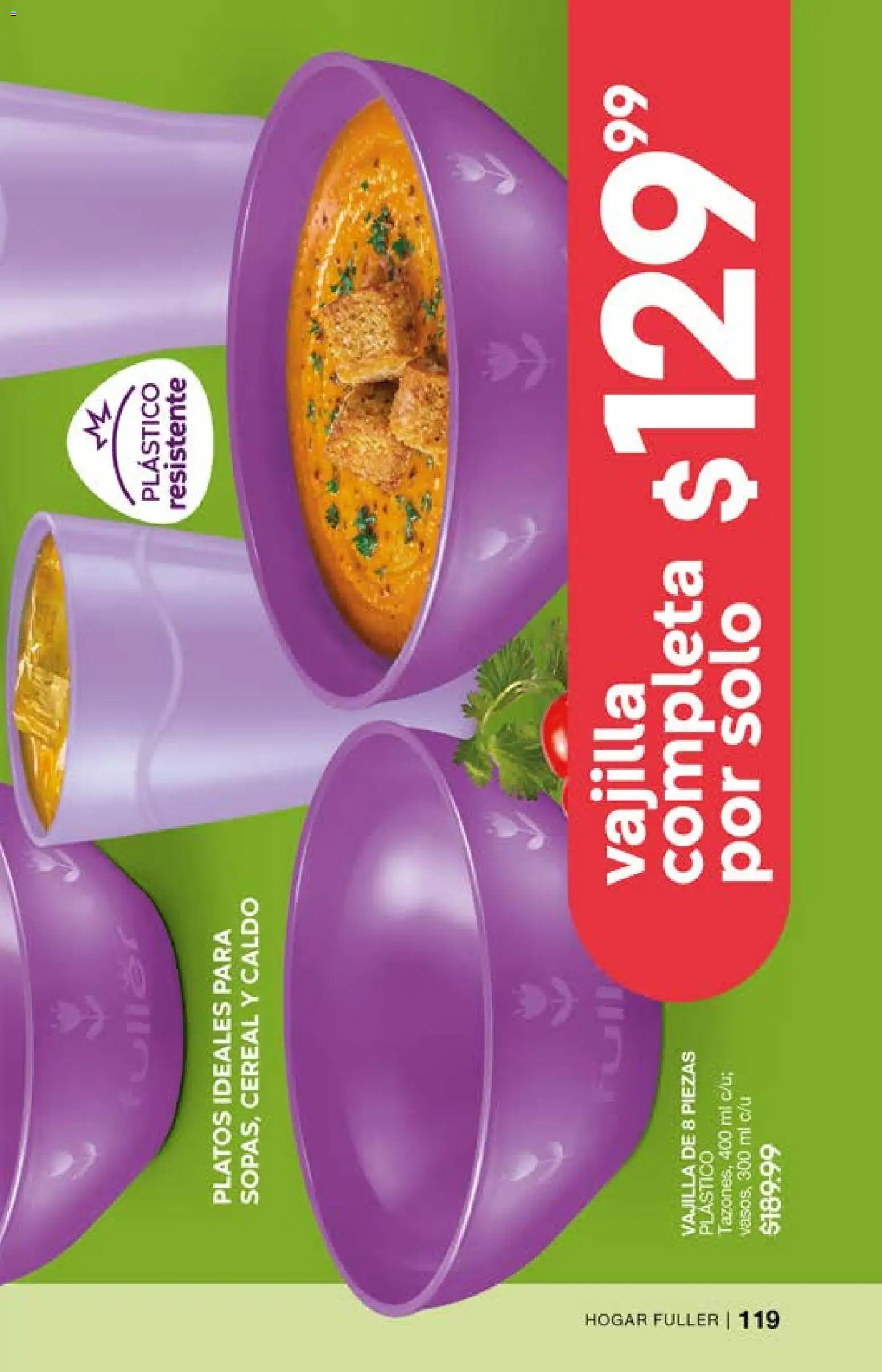 Nuevas ofertas de Fuller válidas en toda la República Mexicana desde el 29.04.2026. ¡Encuentra las mejores ofertas en Fuller campaña 2 2026! | Página: 119