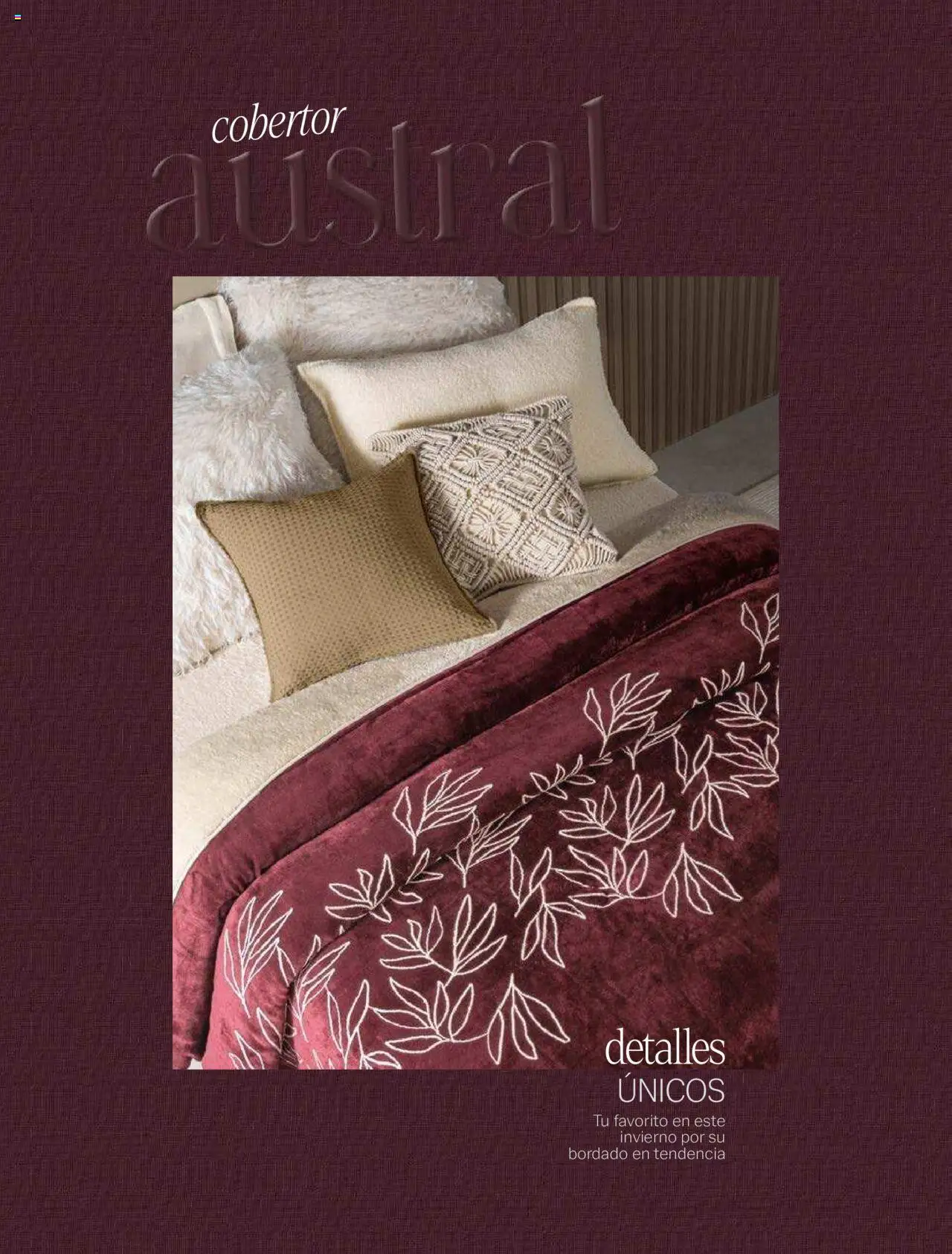 Nuevas ofertas de Vianney válidas en toda la República Mexicana desde el 15.08.2025. ¡Encuentra las mejores ofertas en Vianney - Catálogo Invierno! | Página: 36 | Productos: Cobertor