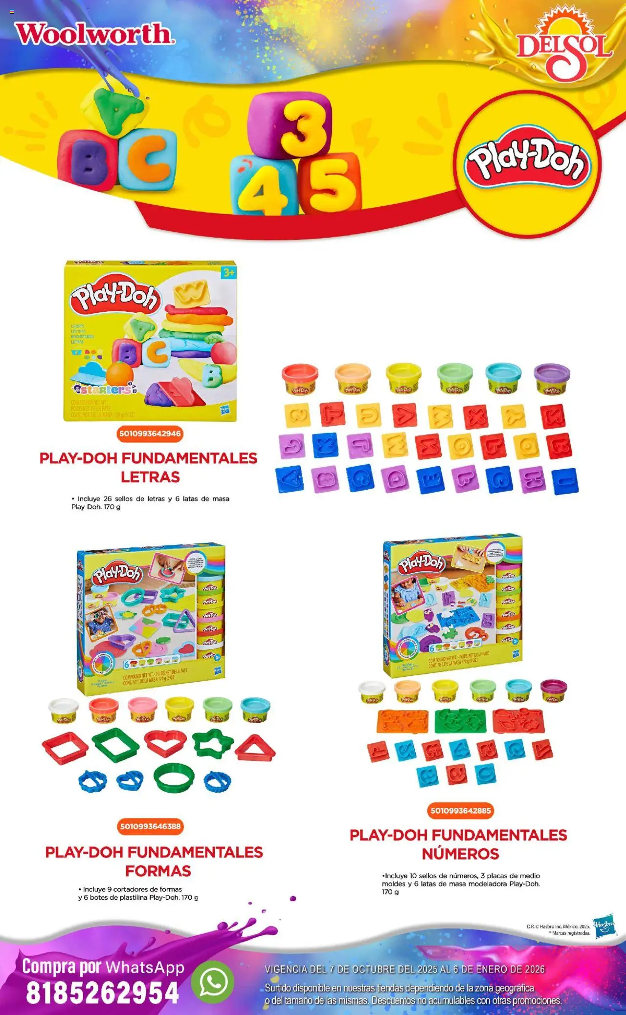 Nuevas ofertas de Del Sol y Woolworth válidas en toda la República Mexicana desde el 07.10.2025. ¡Encuentra las mejores ofertas en Del Sol y Woolworth - Catálogo Castillo Del Juguete! | Página: 22 | Productos: Paté