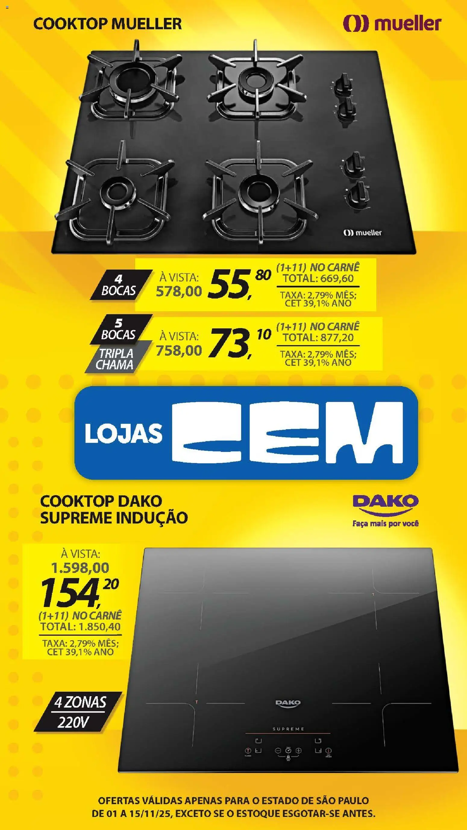 Lojas Cem Folheto - válido de 01.11.2025 | Página: 45