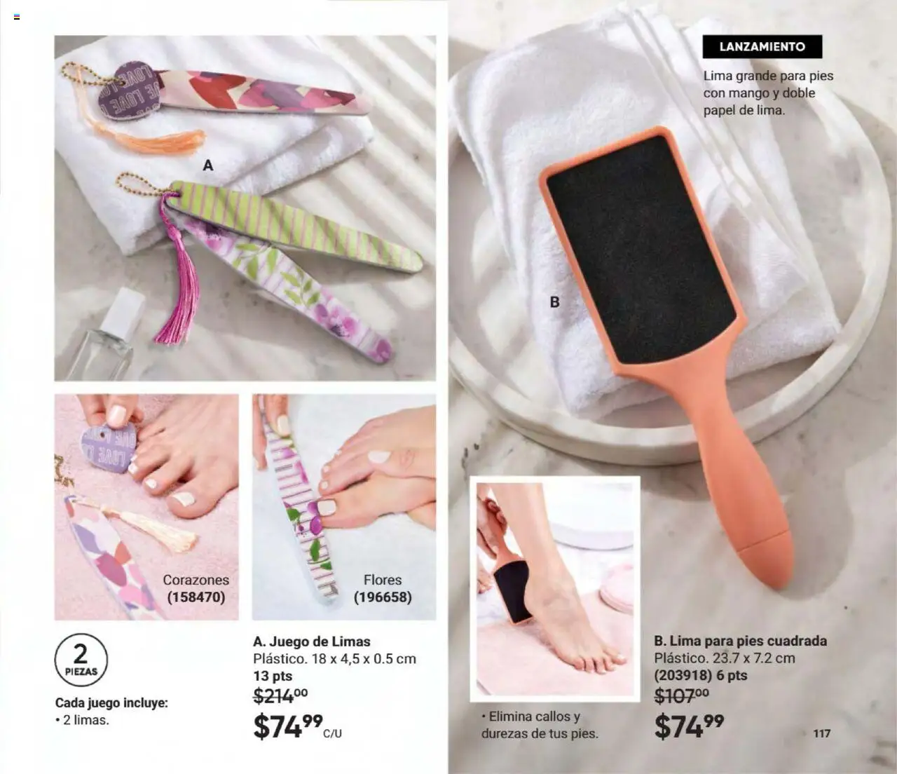 Nuevas ofertas de AVON válidas en toda la República Mexicana desde el 09.08.2025. ¡Encuentra las mejores ofertas en AVON - Casa & Estilo 13 2025! | Página: 119 | Productos: Lima, Mango, Juego