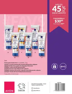 Vista previa de Frutos rojos Hidratación radiante, Crema para manos 6 en 1 con frutos rojos, 75 g, nuevo folleto de la tienda, válido en México a partir del 07.11.2025 | Página: 226 | Productos: Almendras, Crema, Aceite, Teléfono
