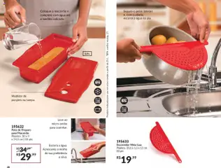 Avon - Campanha 17: Casa & Estilo - Pré-Visualização do folheto da loja Avon, válido de 07.10.2025 | Página: 28 | Produtos: Escorredor, Microondas, Macarrão