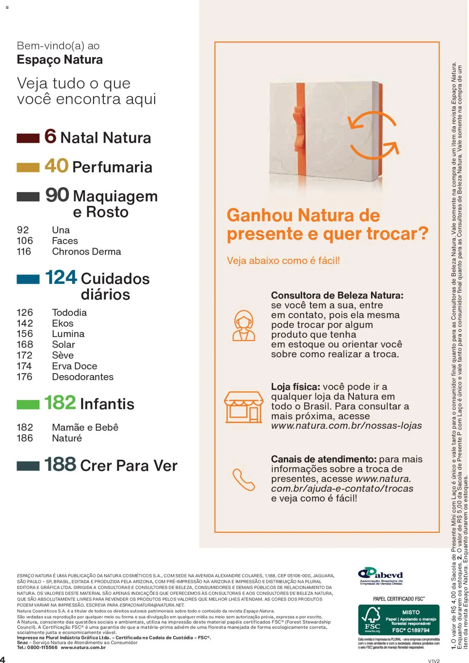 Natura Folheto - válido de 26.11.2025 | Página: 4 | Produtos: Maquiagem, Revista
