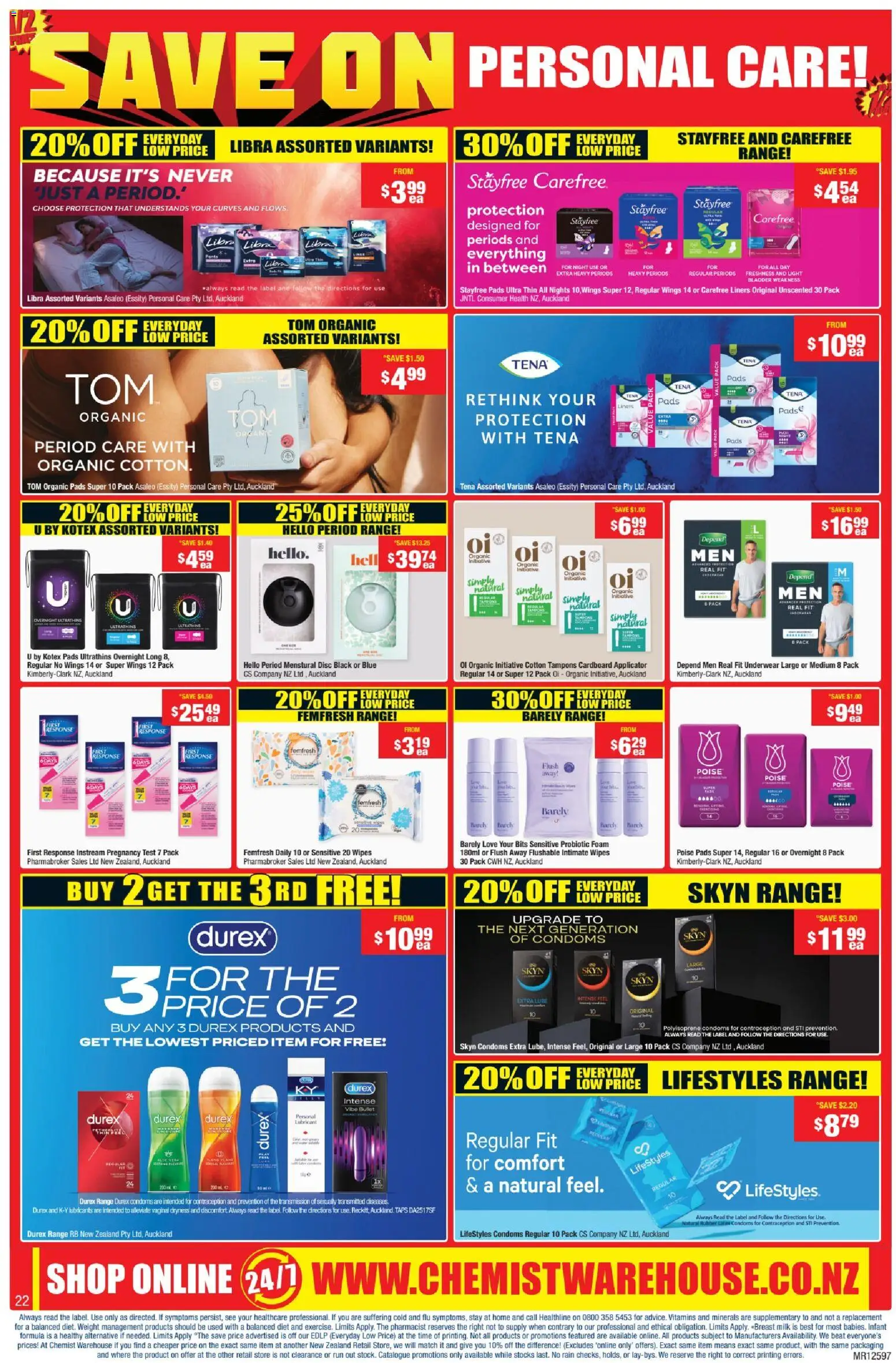 Chemist Warehouse catalogue from 25.12.2025 | Page: 22