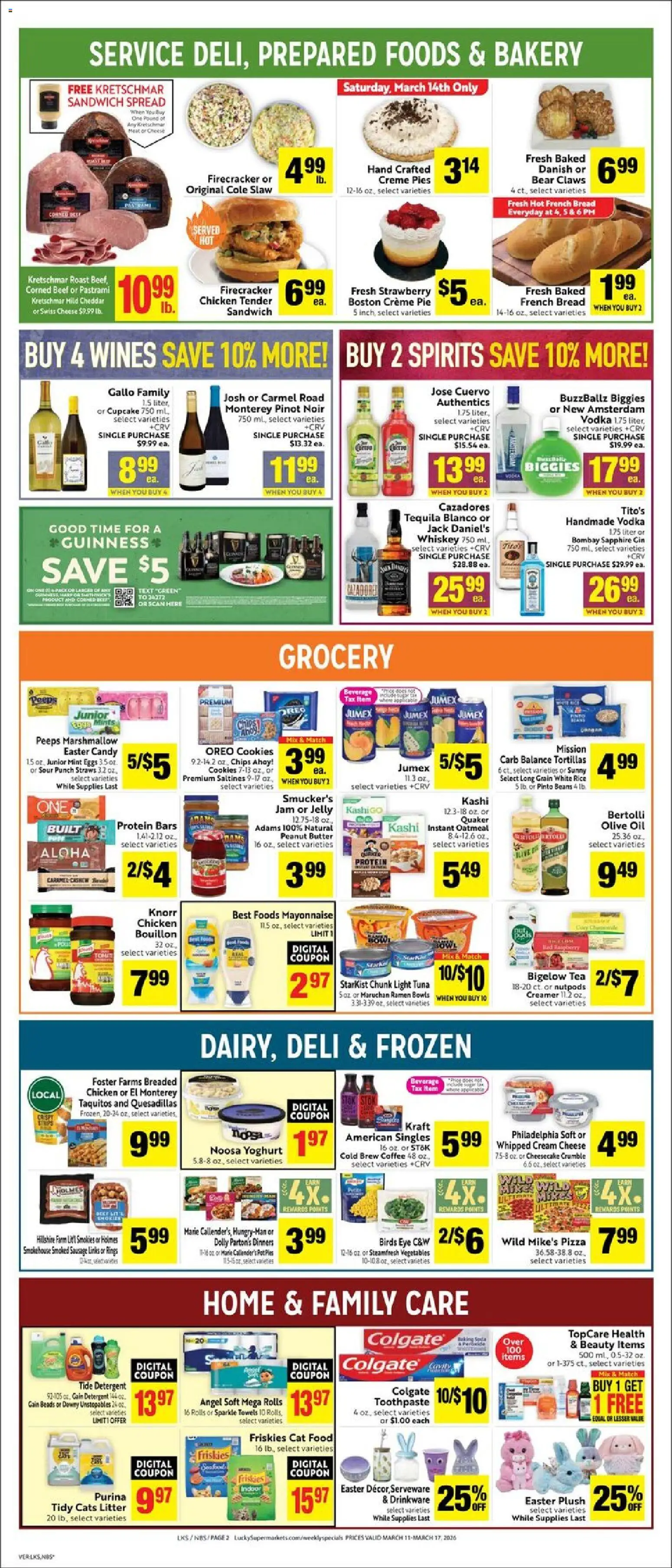 Lucky Supermarkets Weekly - CA - valid from 11.03.2026 | Page: 2