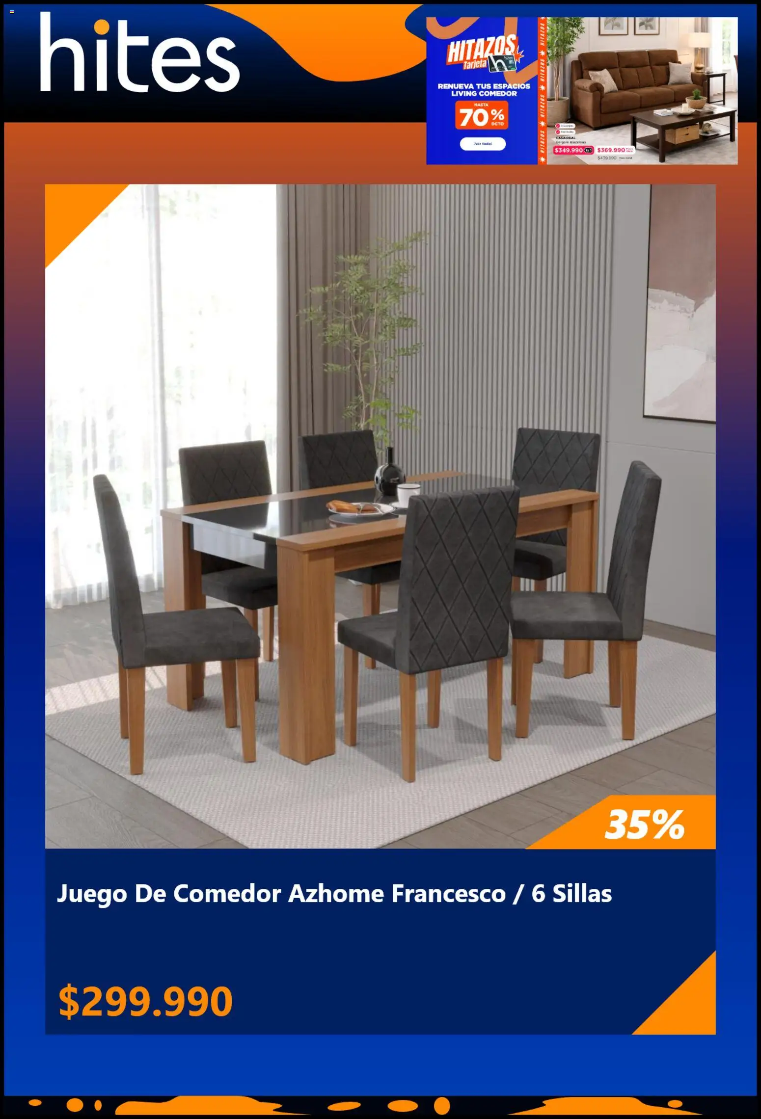 Hites ofertas  │ válido desde el 27.01.2026 | Página: 3 | Productos: Juego de comedor