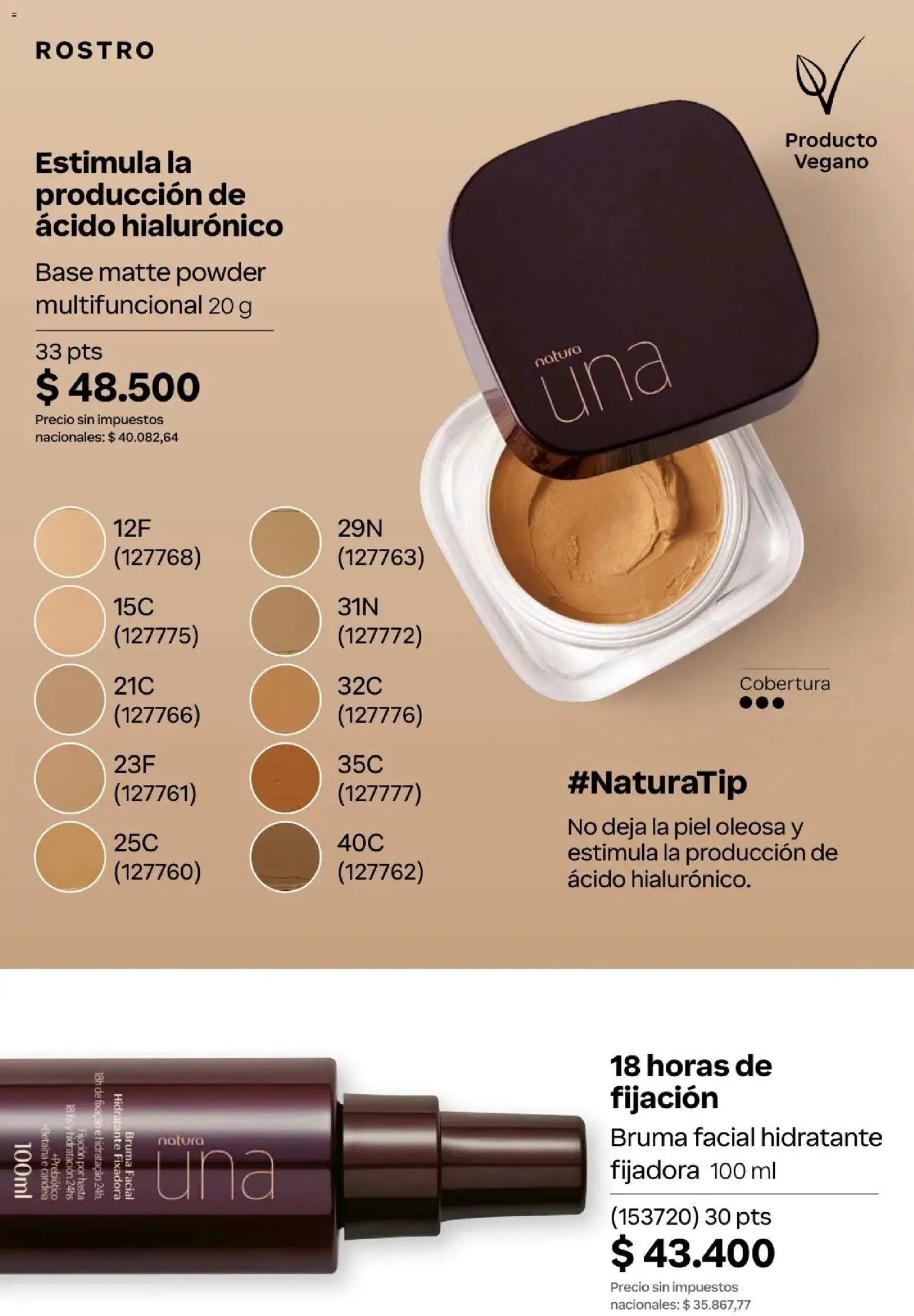 Natura Catálogo Ciclo 4/2026 │ válido desde el 01.04.2026 | Página: 137 | Productos: Bruma