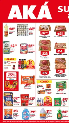 Vista previa de Arteli folleto Aká Super Bodega , nuevo folleto de la tienda, válido en México a partir del 06.01.2026