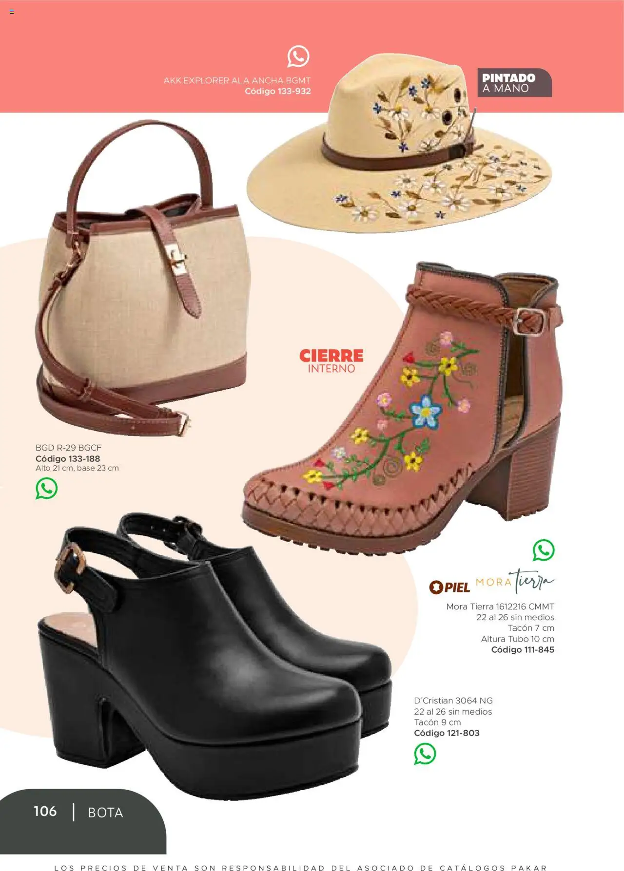 Nuevas ofertas de SC Pakar válidas en toda la República Mexicana desde el 24.07.2025. ¡Encuentra las mejores ofertas en SC Pakar - Catálogo Bota! | Página: 106