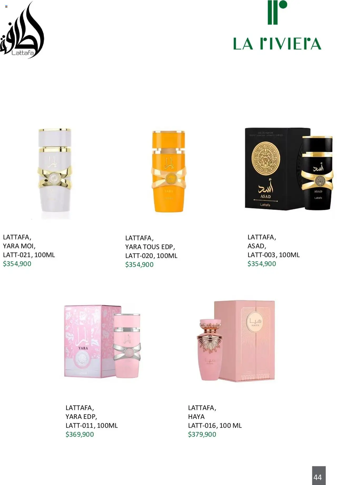 La riviera revista - valida desde el 01.10.2025 | Página: 44