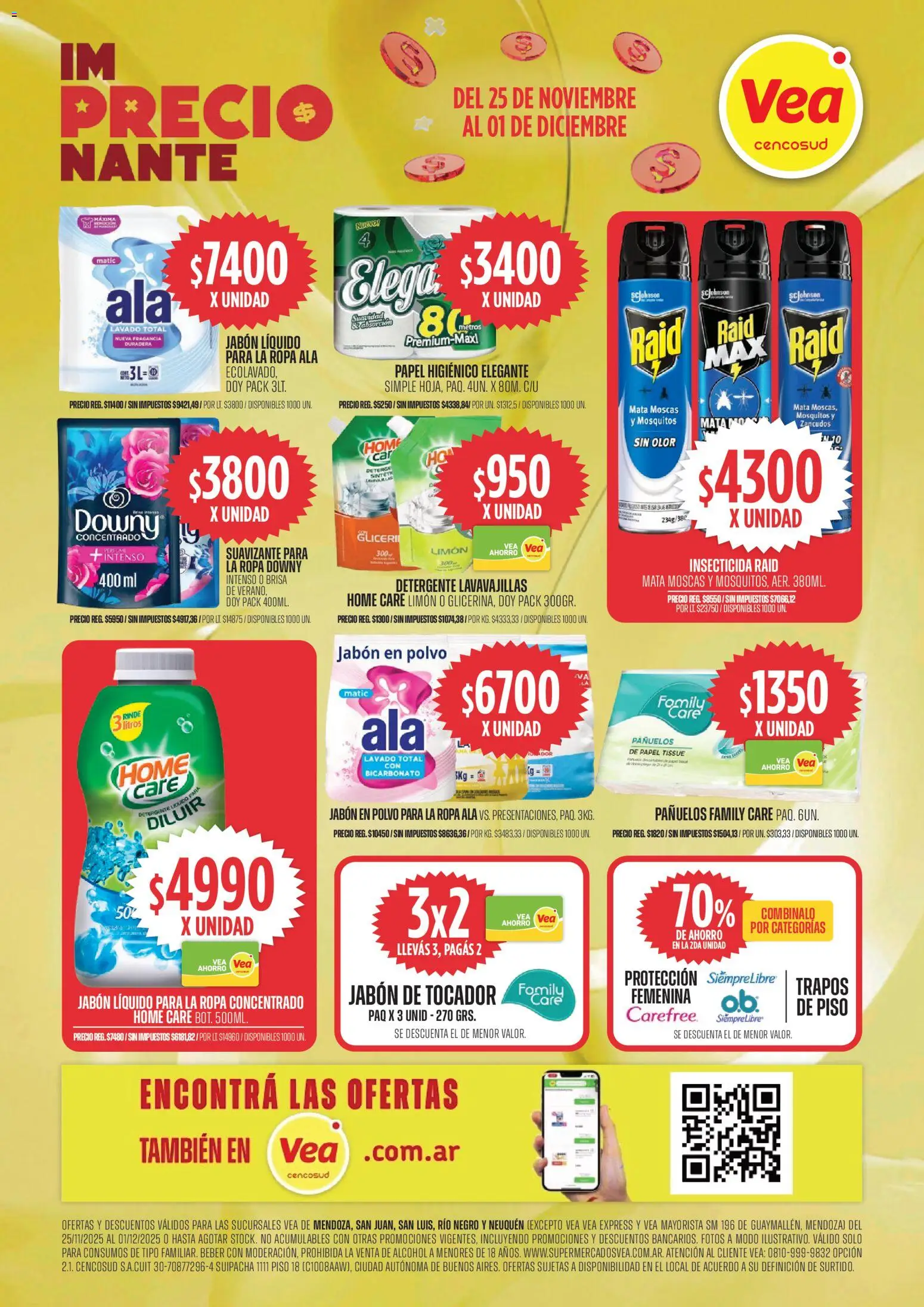 Vea ofertas │ válido desde el 25.11.2025 | Página: 8 | Productos: Insecticida, Jabón, Jabón en polvo, Detergente