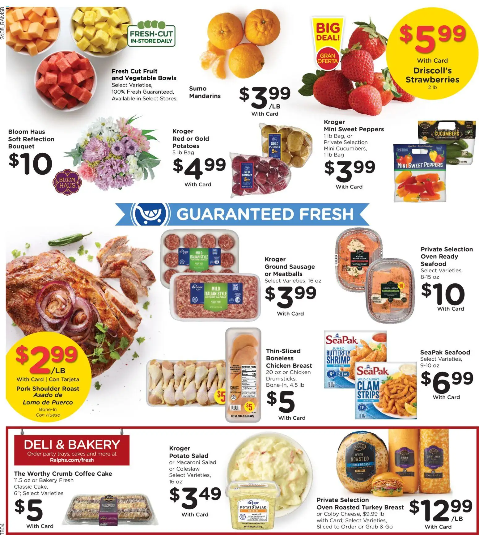 Ralphs Weekly Ad - valid from 25.03.2026 | Page: 11 | Products: Bakery, Pork, Bag, Oven