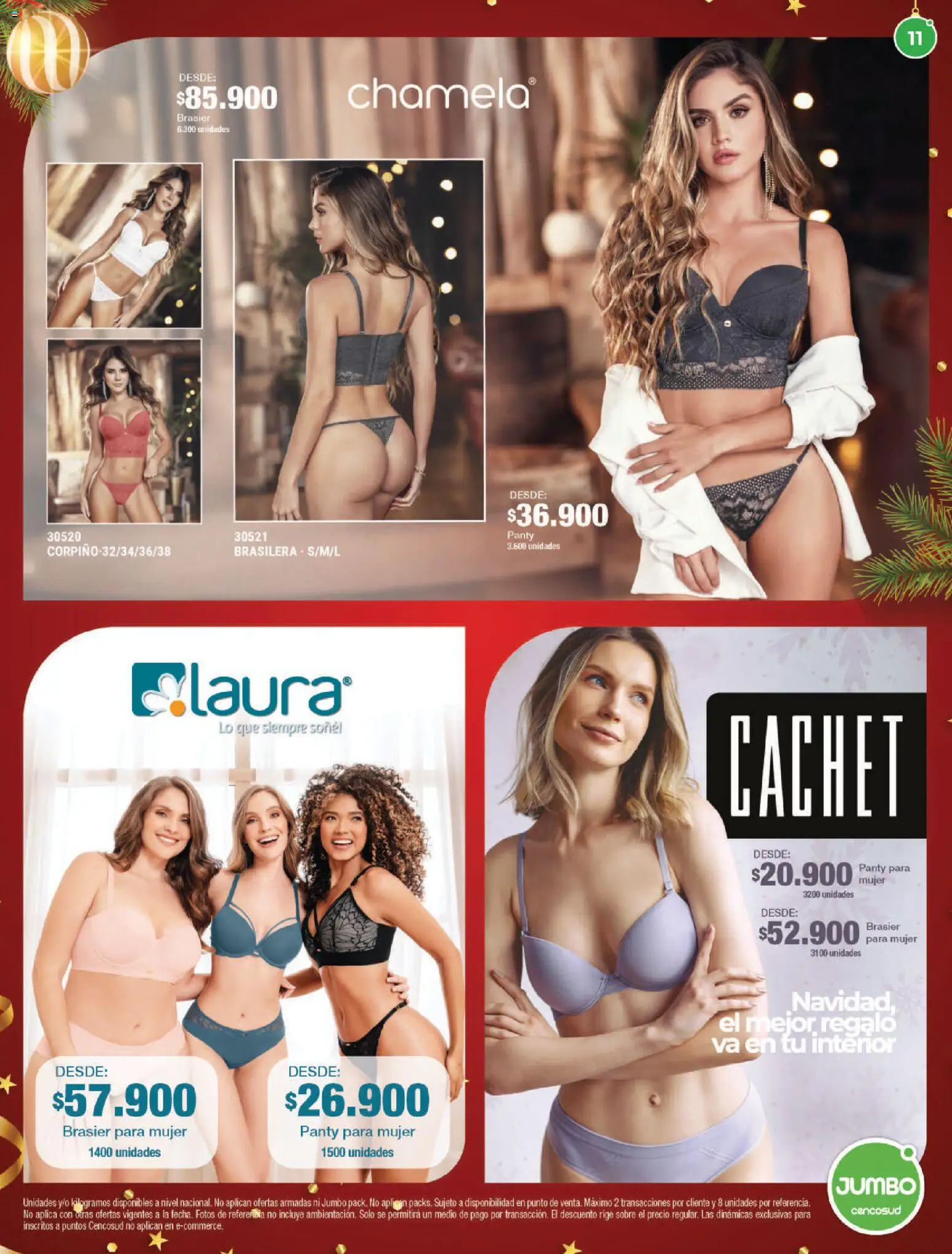 Jumbo revista - valida desde el 04.12.2025 | Página: 11 | Productos: Brasier, Sobre