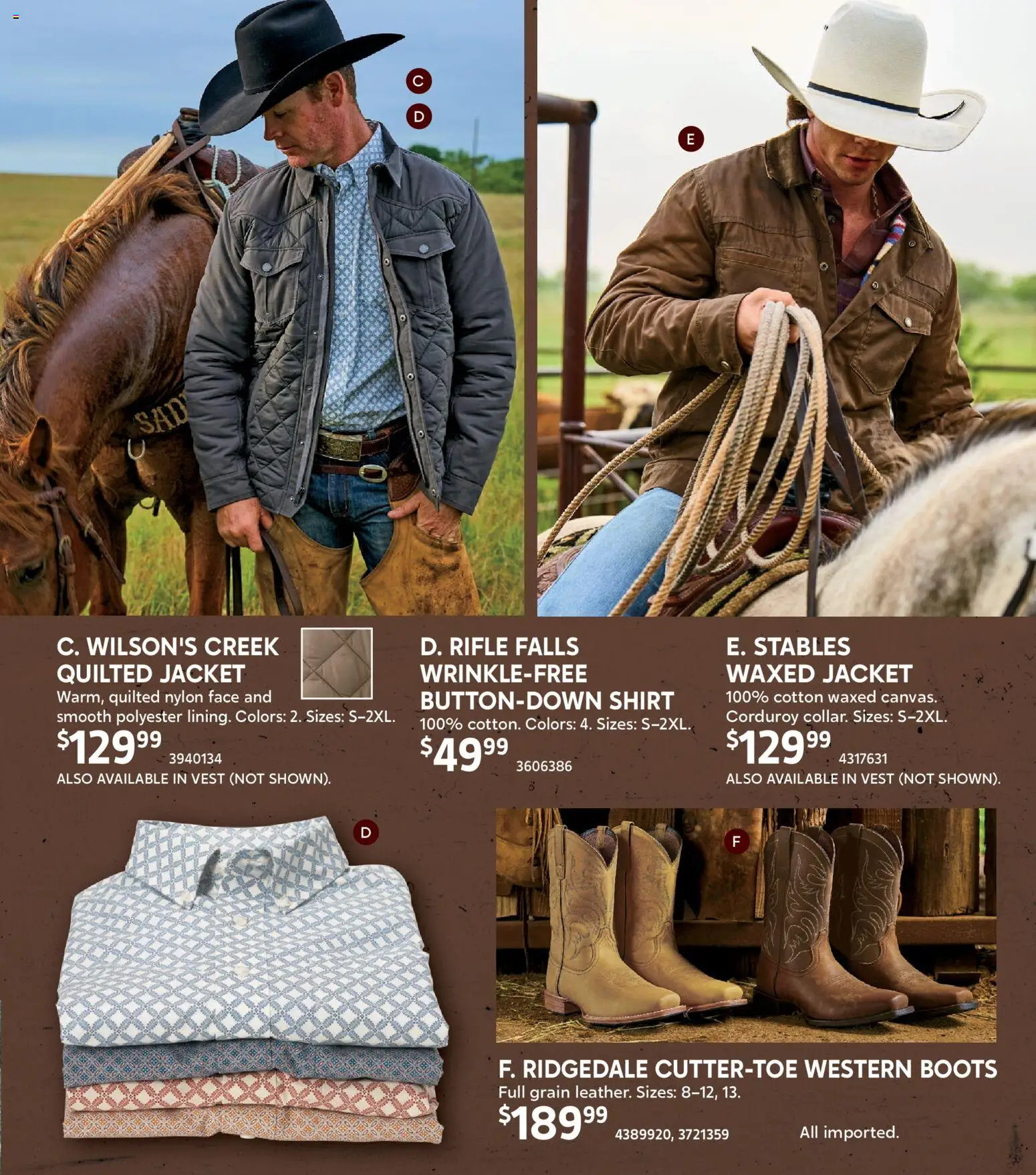 Cabela's Winter Clothing 25 - valid from 20.11.2025 | Page: 61 | Products: Shirt, Vest, Jacket, Rifle