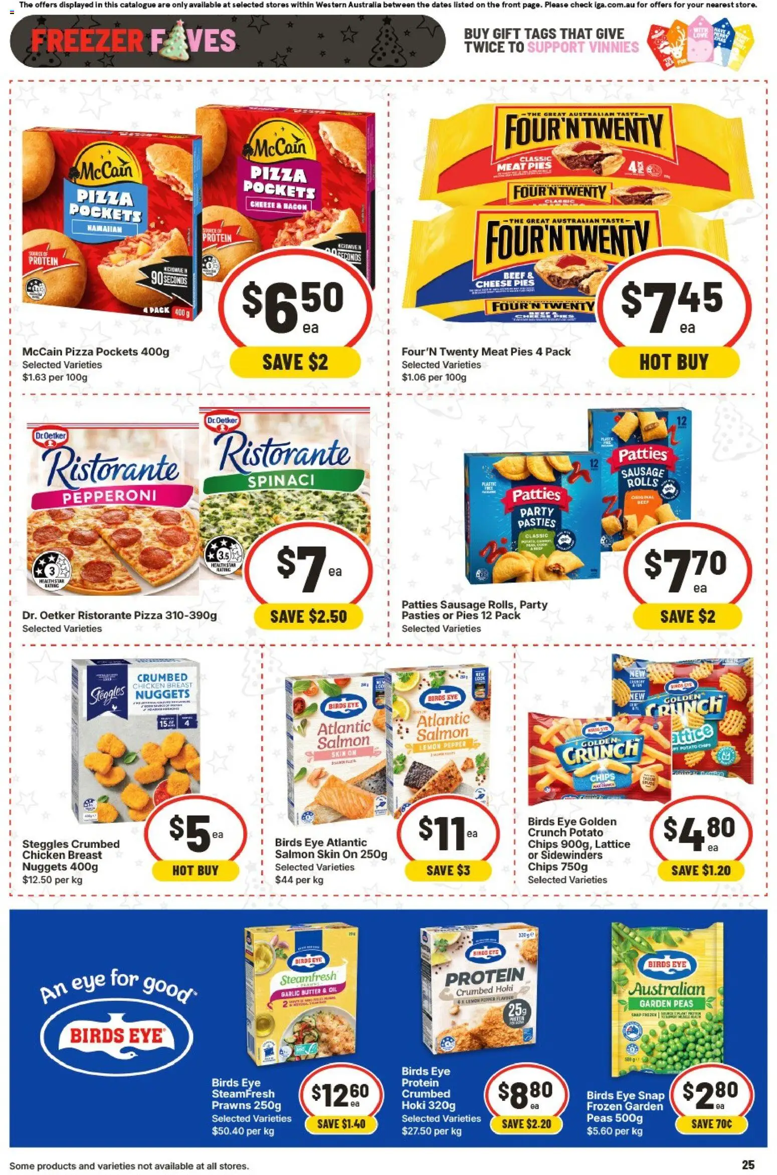IGA catalogue - valid from 26.11.2025 | Page: 28 | Products: Butter, Meat, Salmon, Sausage