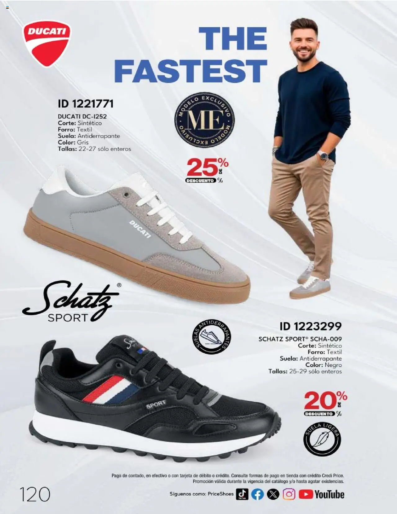 Nuevas ofertas de Price Shoes válidas en toda la República Mexicana desde el 14.10.2025. ¡Encuentra las mejores ofertas en Price Shoes - Catálogo - 10 Pagos sin Intereses! | Página: 120