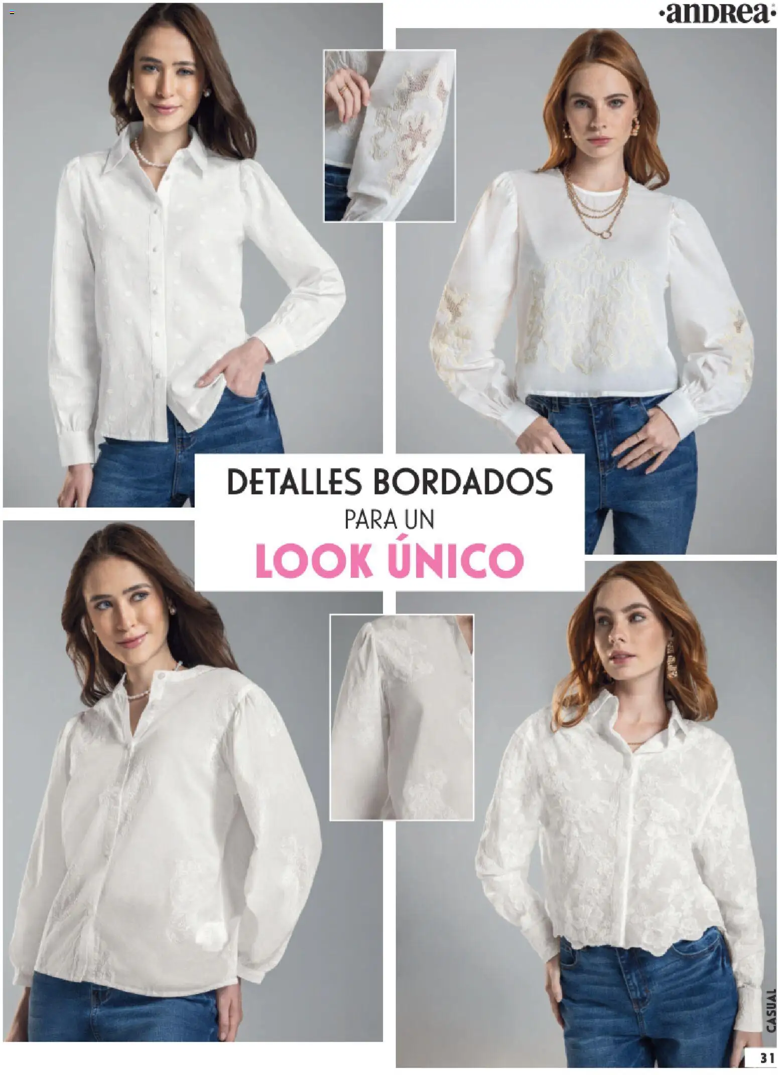 Nuevas ofertas de Andrea válidas en toda la República Mexicana desde el 25.01.2026. ¡Encuentra las mejores ofertas en Andrea catálogo Vestir! | Página: 31