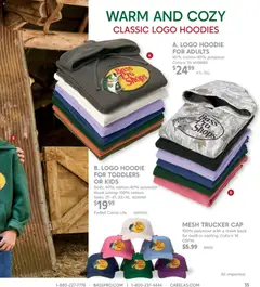 Preview of Cabela's weekly ads valid from 20.11.2025 | Page: 55 | Products: Hoodie, Cap