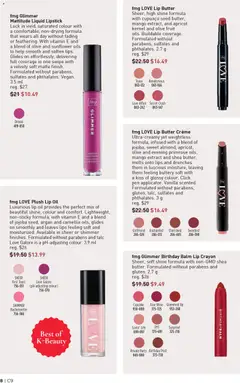 Preview of Avon Brochure Campaign from shop Avon valid from 23.04.2026 | Page: 8 | Products: Lipstick, Butter, Oil, Wine