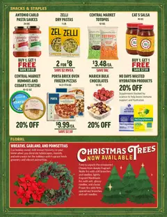 Preview of Central Market weekly ads valid from 03.12.2025 | Page: 3 | Products: Corn, Pizza, Pasta, Chips