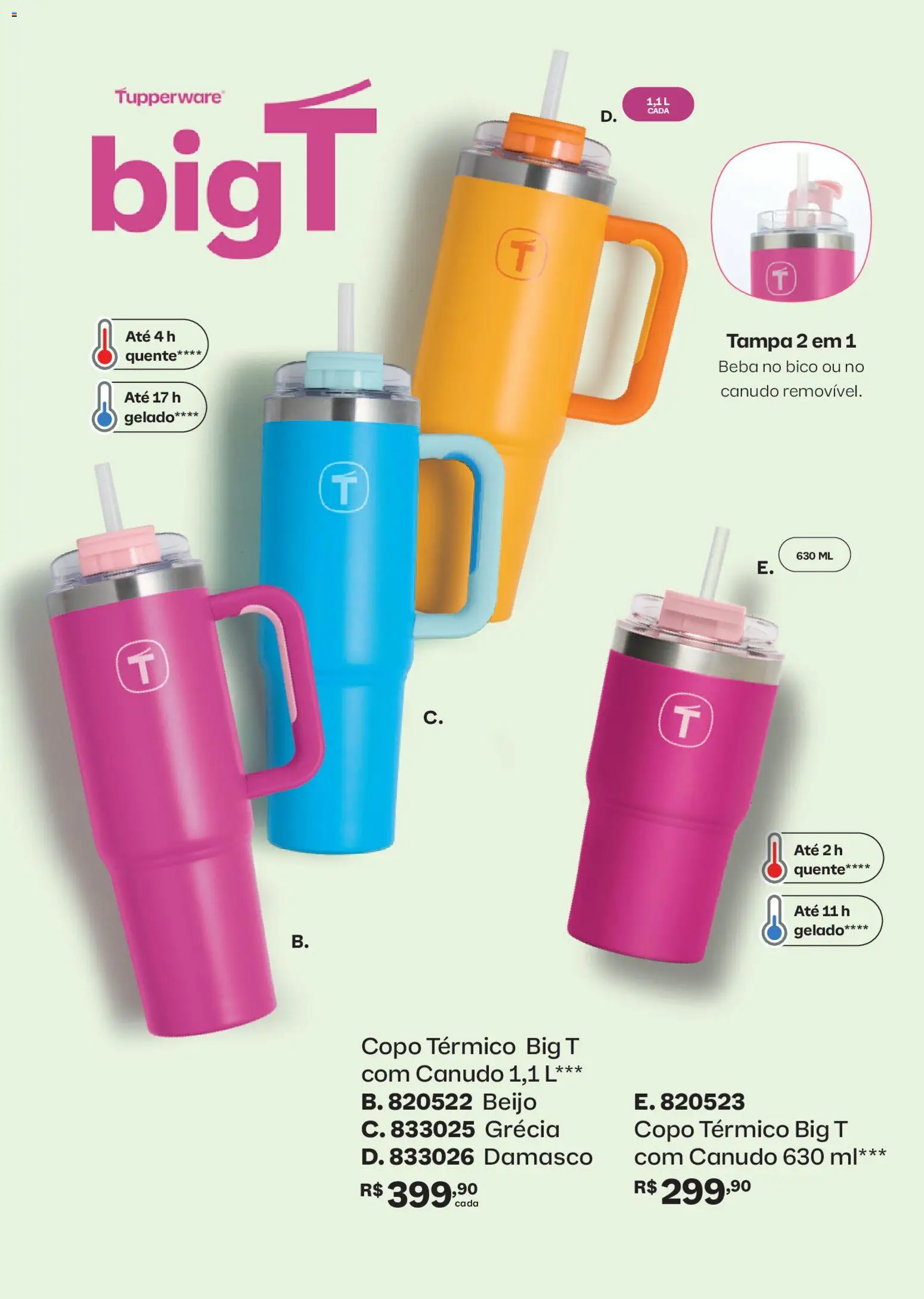 Tupperware Folheto - válido de 01.05.2026 | Página: 65 | Produtos: Damasco, Bico