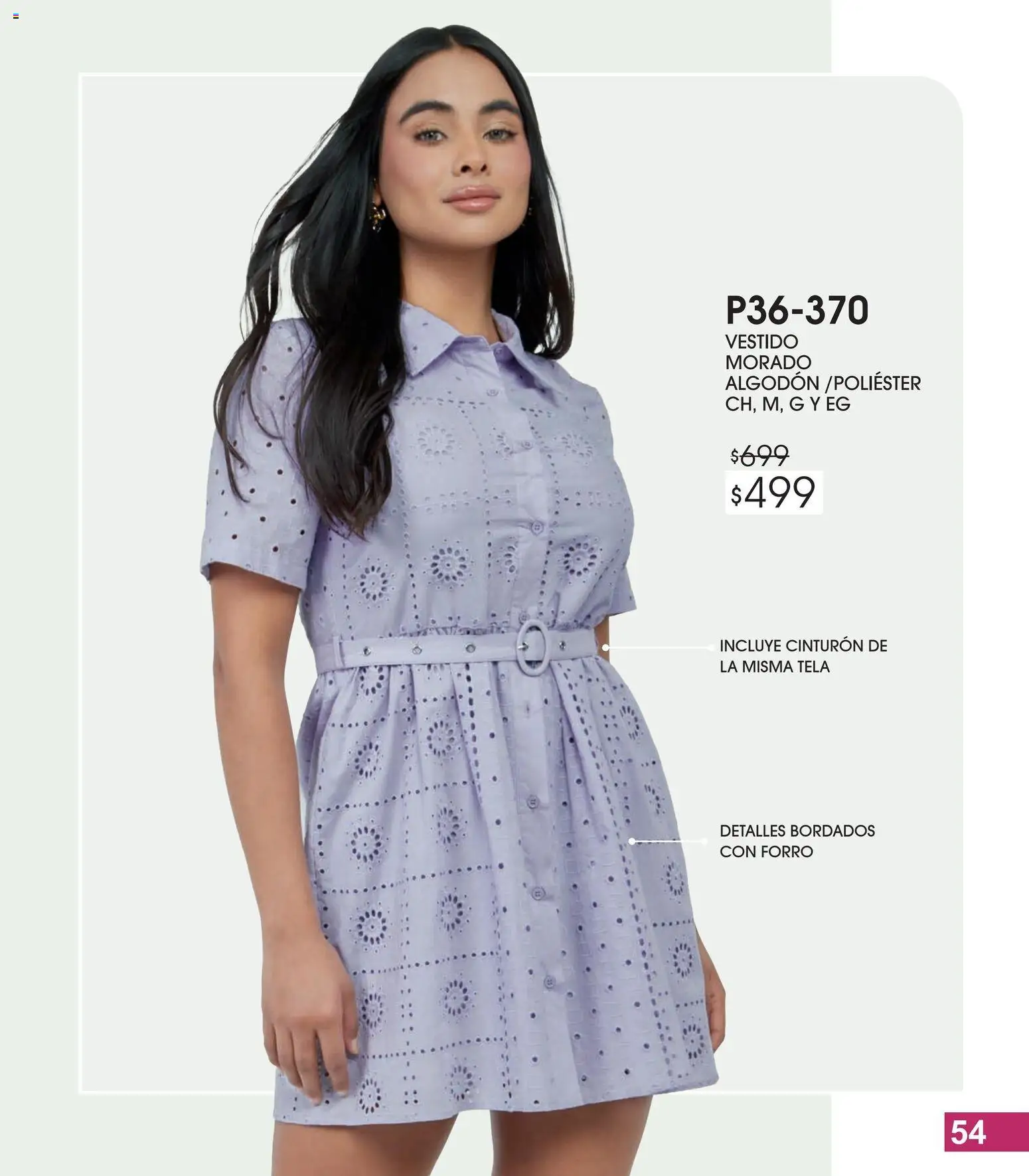 Nuevas ofertas de Cklass válidas en toda la República Mexicana desde el 13.02.2026. ¡Encuentra las mejores ofertas en Cklass catálogo Especial Fashionline! | Página: 55 | Productos: Cinturón, Algodón, Vestido