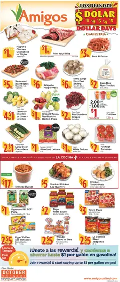 Preview of United Supermarkets weekly ads valid from 21.10.2025