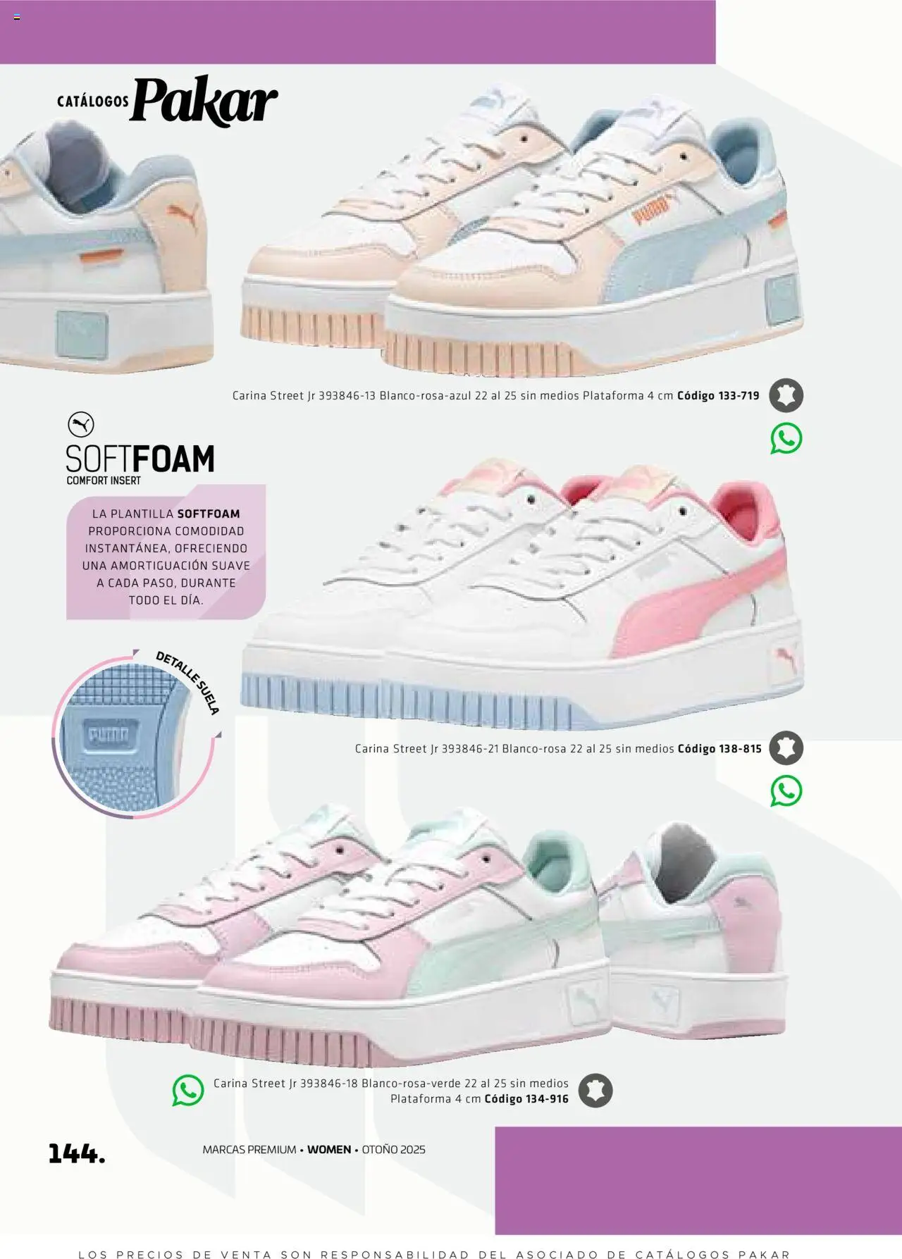 Nuevas ofertas de SC Pakar válidas en toda la República Mexicana desde el 29.08.2025. ¡Encuentra las mejores ofertas en SC Pakar - Catálogo Otoño Women! | Página: 144