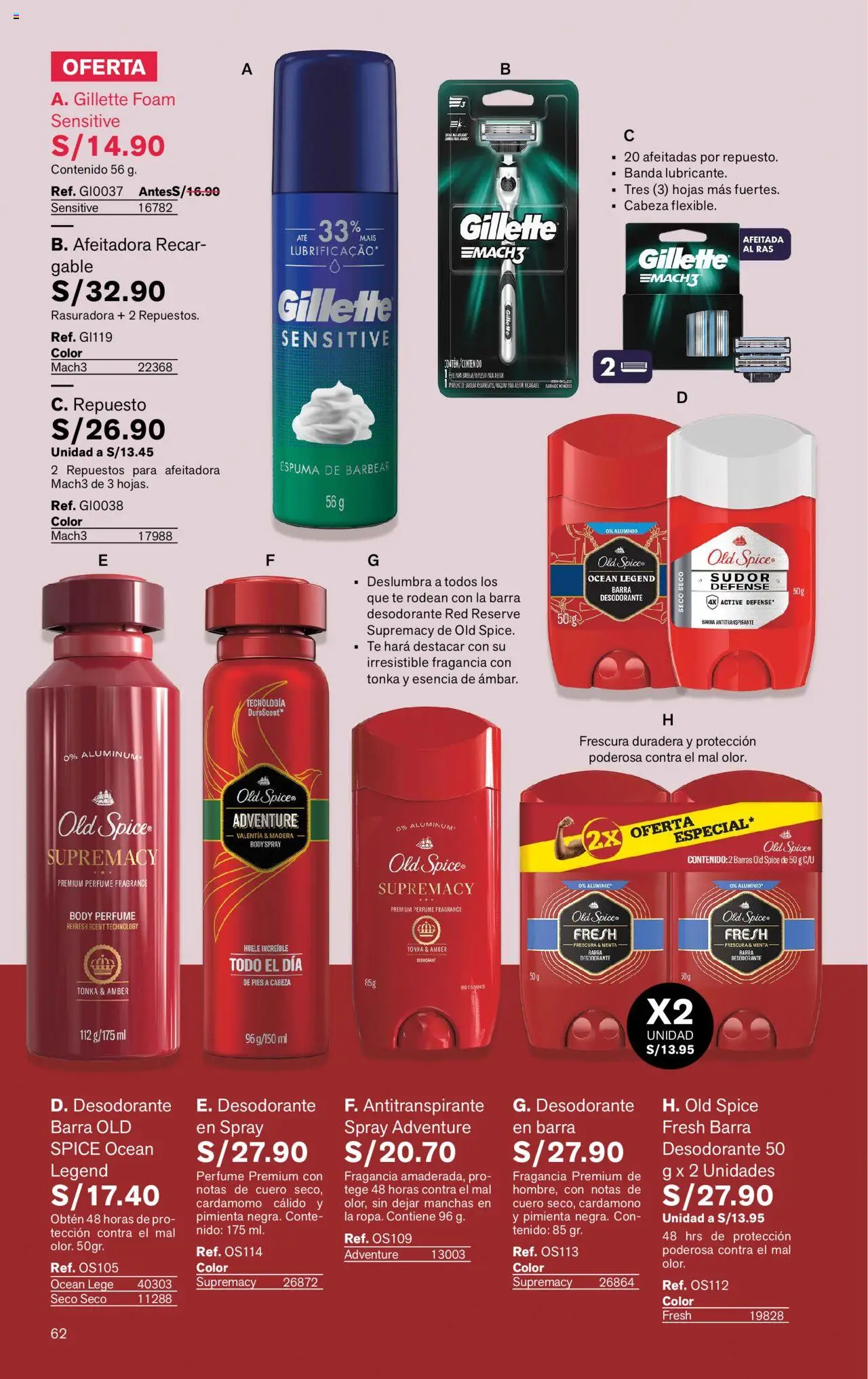 Catálogo Leonisa válido desde 24.06.2025 | Página: 62 | Productos: Desodorante, Antitranspirante, Té, Perfume