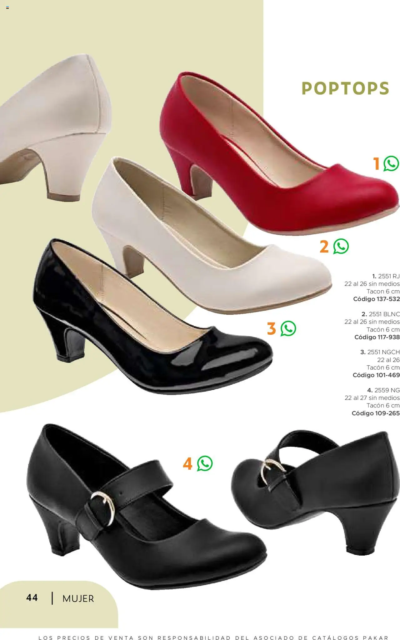 Nuevas ofertas de SC Pakar válidas en toda la República Mexicana desde el 24.07.2025. ¡Encuentra las mejores ofertas en SC Pakar Catálogo Mujer otoño / invierno! | Página: 44