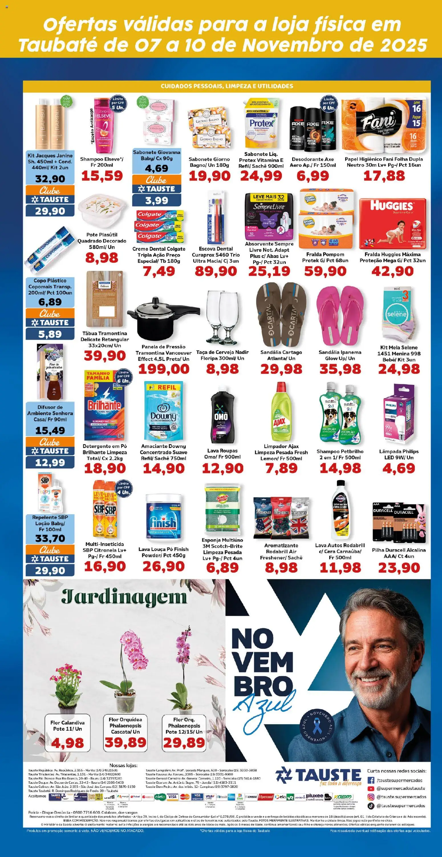 Tauste Folheto - válido de 07.11.2025 | Página: 5 | Produtos: Pó, Roupas, Creme, Repelente