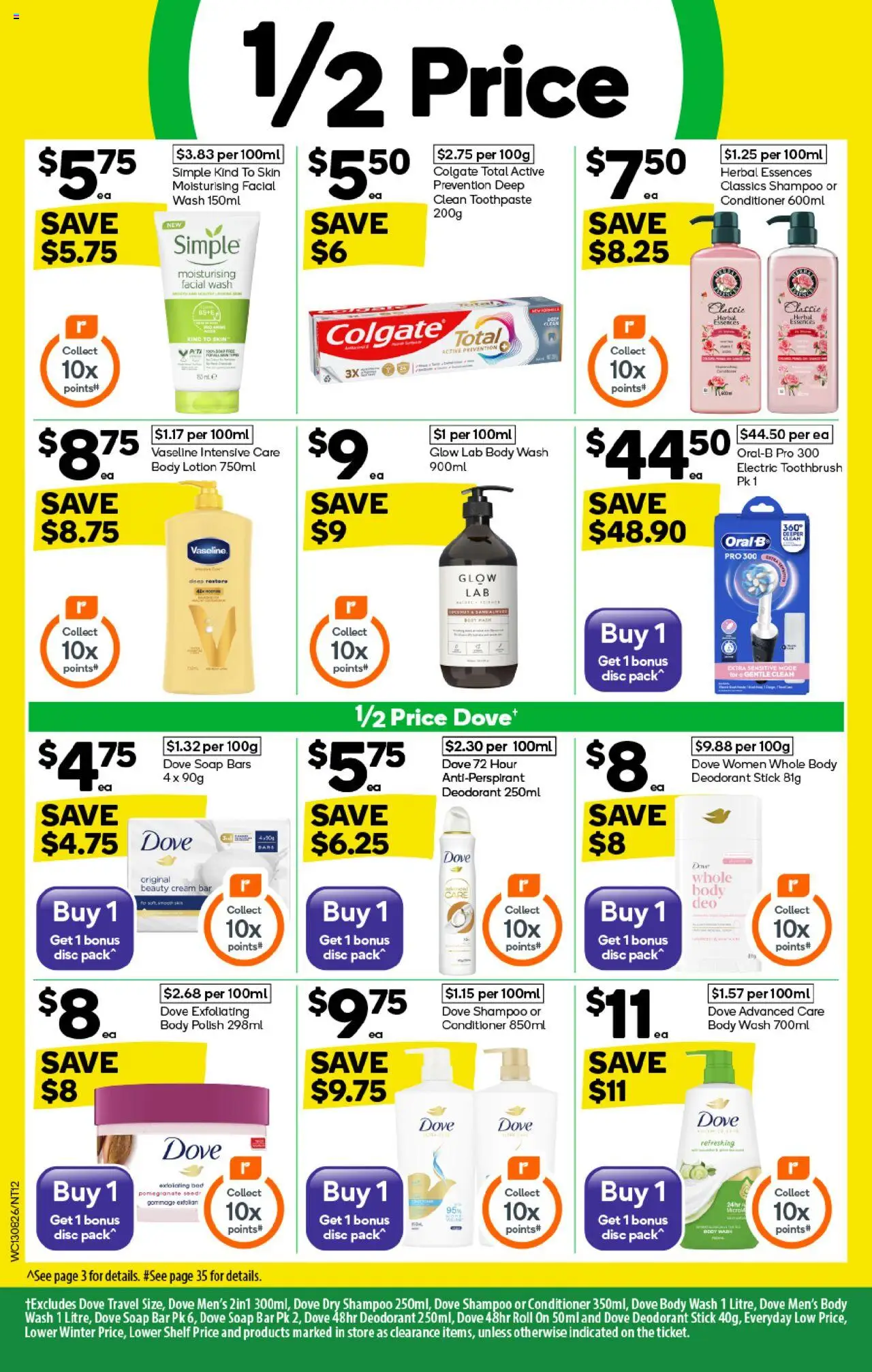 Woolworths catalogue - valid from 13.08.2025 | Page: 12 | Products: Shelf, Deodorant, Cream, Electric toothbrush