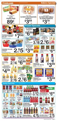 Foodland Weekly Ad - valid from 15.07.2025 | Page: 3 | Products: Coffee, Sour cream, Chips, Bag